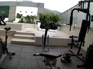 voyeurcam-casa-salsa-gym-bike on CamSoda 