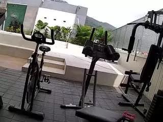 voyeurcam-casa-salsa-gym-bike on CamSoda 